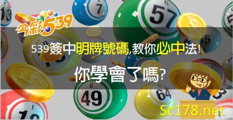 今彩539想要簽中的539必中法