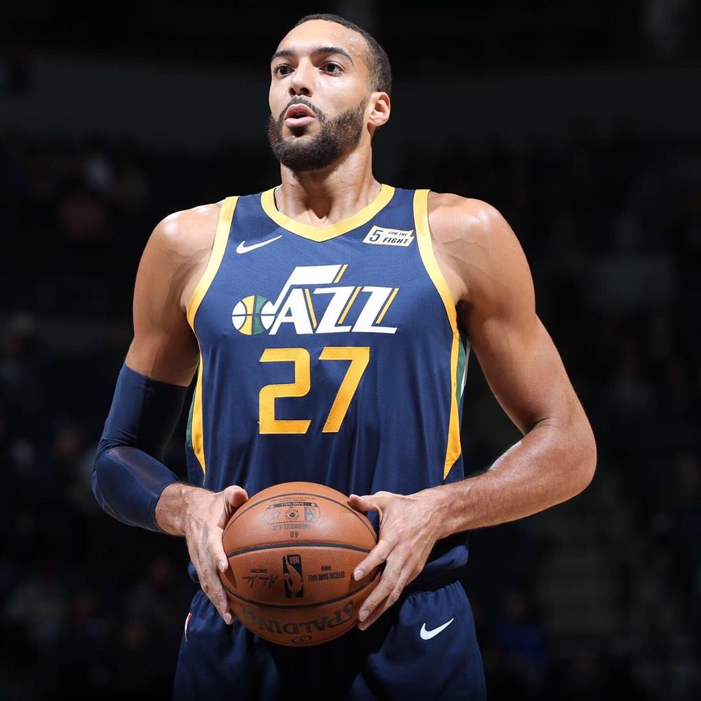 爵士隊的 Rudy Gobert 戈貝爾